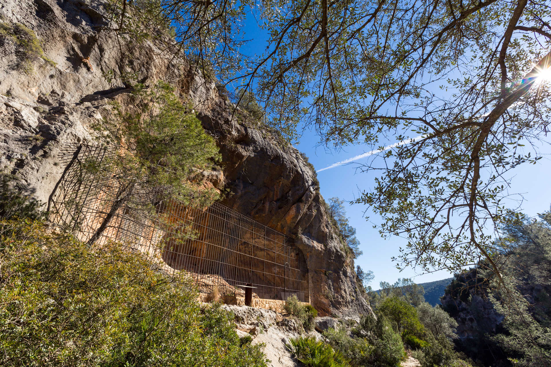 Paraje de la Cueva de la Araña, Bicorp (Valencia),